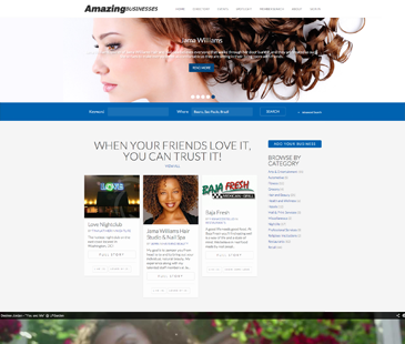 Amazing Businesses - Cliente em Destaque do eDirectory