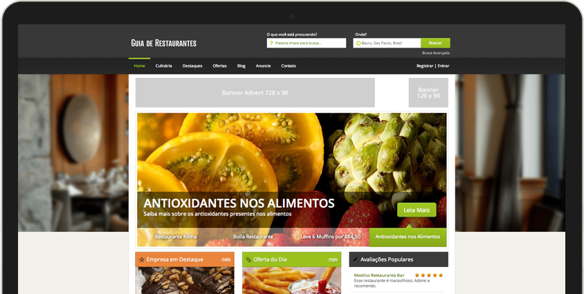 Guia de Restaurantes bem-sucedidos começam com o eDirectory