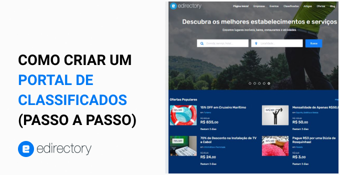 como criar um portal de classificados (passo a passo)