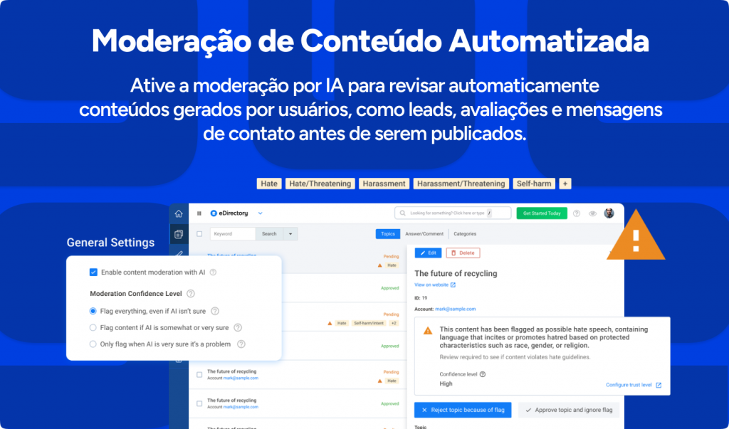 Criação Inteligente de Conteúdo e Assistência em Formulários